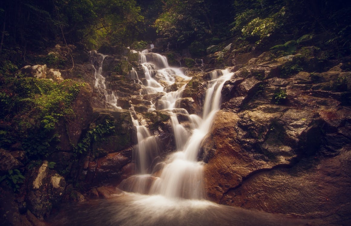 https://www.pexels.com/photo/scenic-view-of-waterfall-247613/