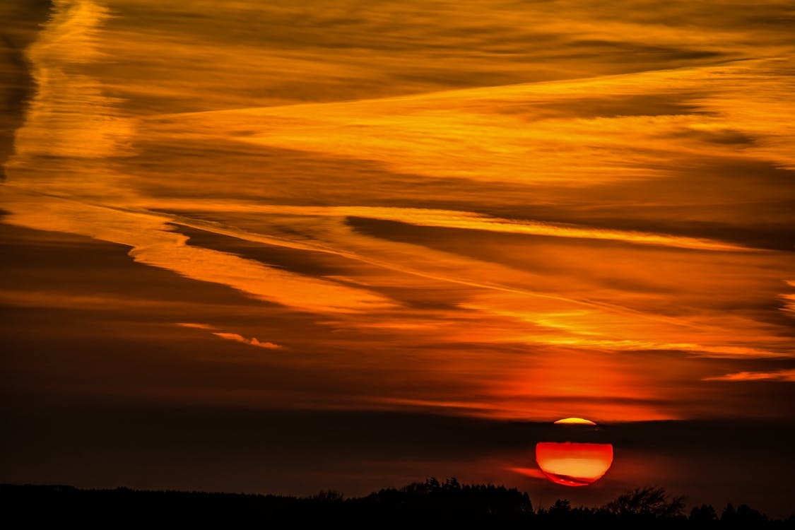 https://www.pexels.com/photo/afterglow-backlit-clouds-cloudscape-417128/