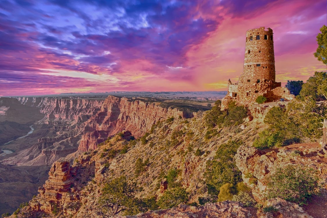 https://www.pexels.com/photo/arid-arizona-canyon-dawn-432906/